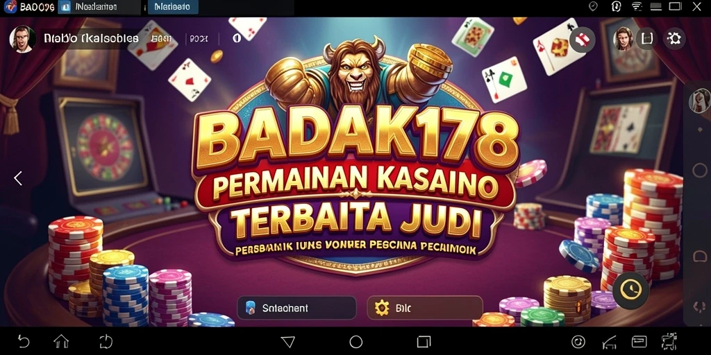 Tampilan gameplay menarik dalam aplikasi BADAK178.