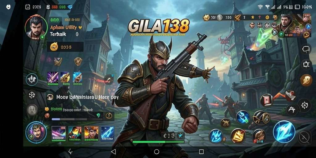 Tampilan antarmuka GILA138 yang sederhana dan fungsional untuk pengguna.
