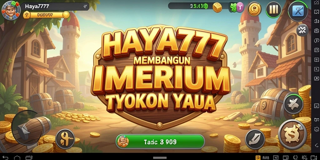 Tangkapan layar utama HAYA777 menunjukkan antusiasme membangun bisnis Tycoon yang sukses.