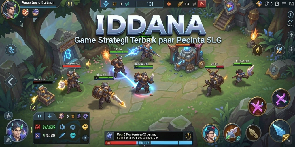 Screenshot gameplay INDAAA menampilkan strategi pertempuran yang menegangkan.