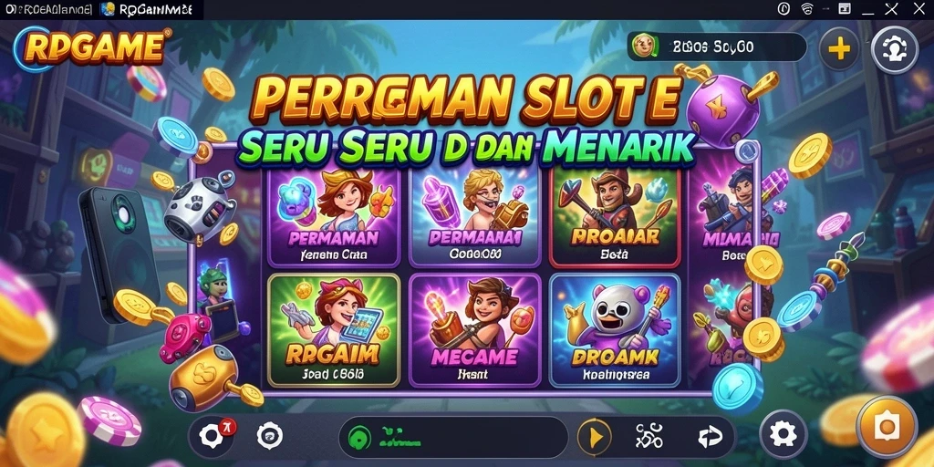 Screenshot gameplay RPGAME menampilkan keseruan bermain slot yang mengasyikkan.